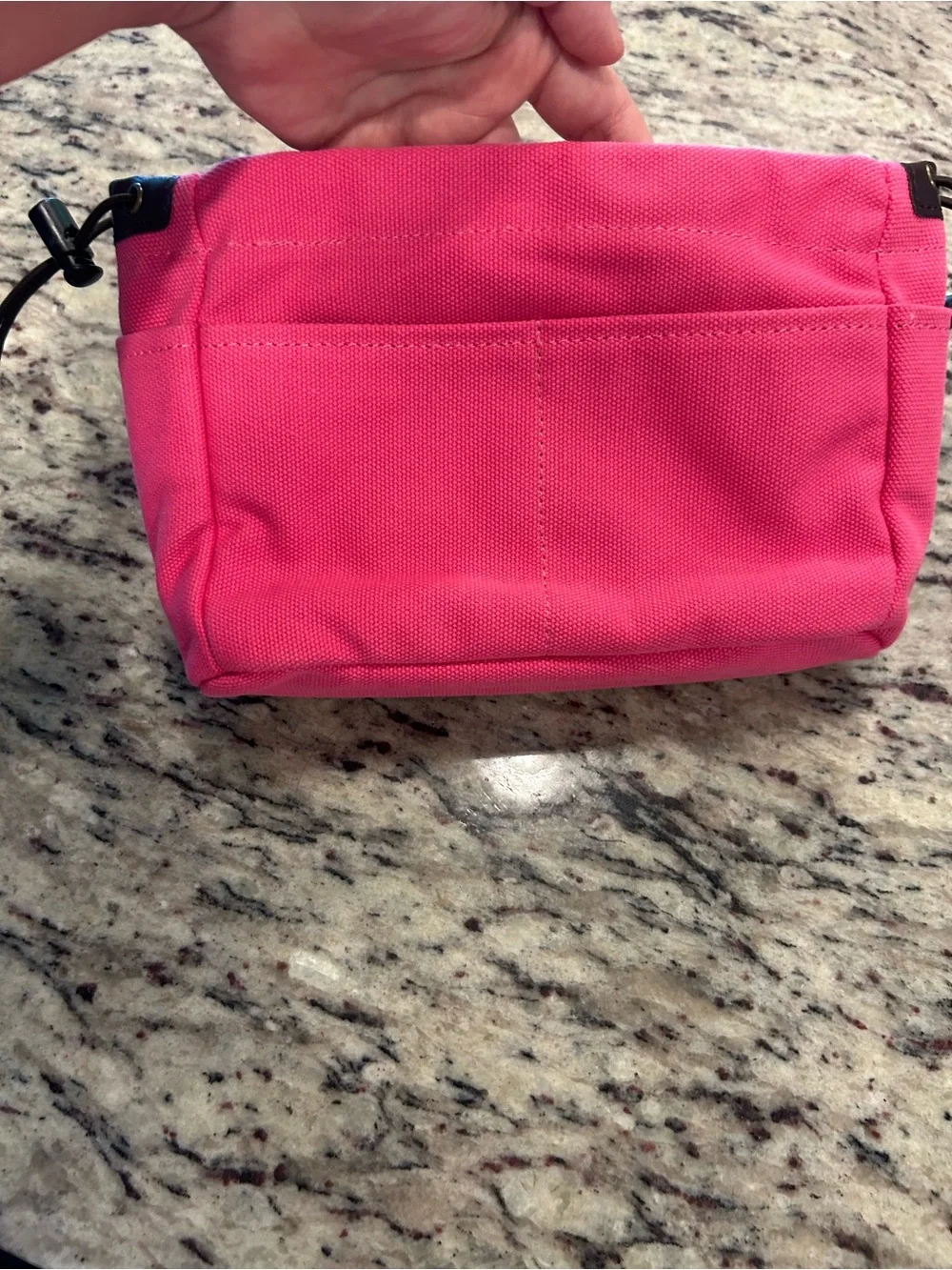 Vercord Pink Canvas Bag Organized